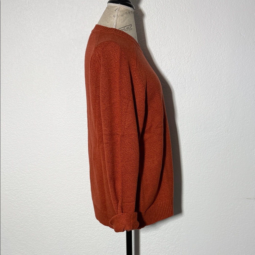 Cozy Orange Sweater - Picture 3 of 4